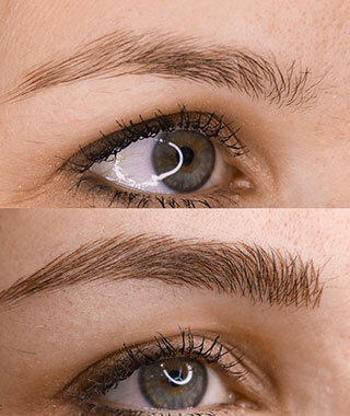 PhiBrows Basic - Before and After